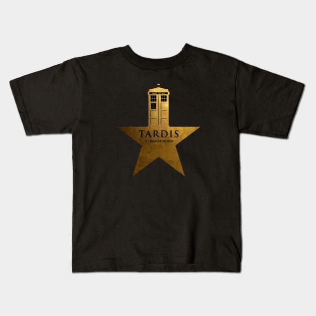 TARDIS - It's Bigger on the Inside Kids T-Shirt by DeadMonkeyShop